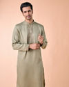 Emerald Green Vibrance Kurta Churidar